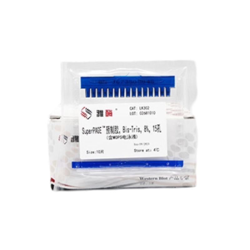 Stain-Free Bis-Tris Gels, 8%, 15wells (MOPS buffer)